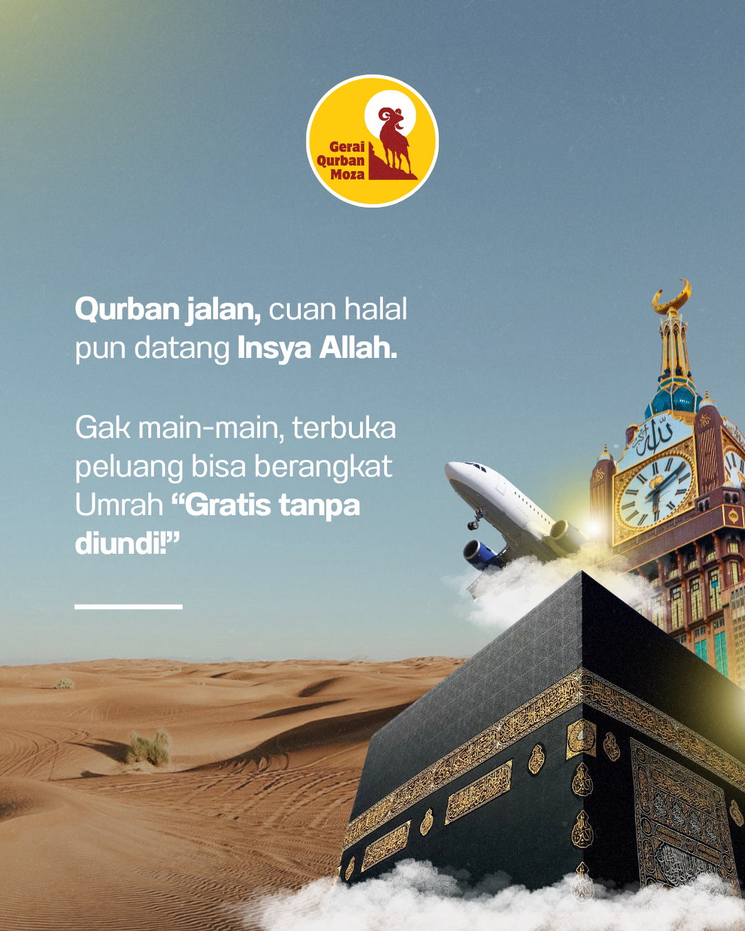 Qurban Jalan, Cuan Halalpun Datang